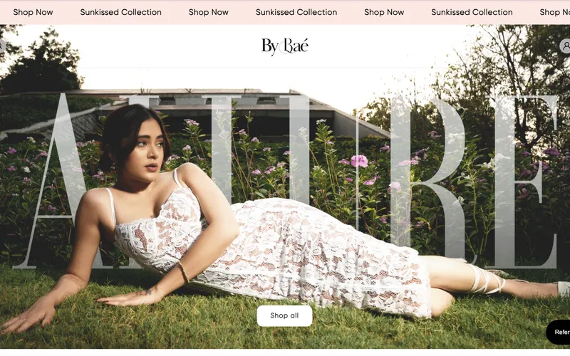 bybae Shopify store built by Bytefaze